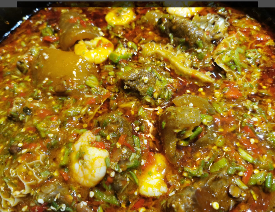 Assorted Meat Okra Soup